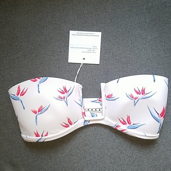 New acacia bird of paradise monaco bikini top S - Picture 7 of 12